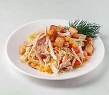 Салат Легкий крабовый