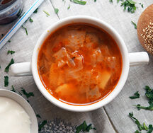 Щи Ленивые с грибами