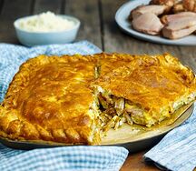 Пирог с курицей