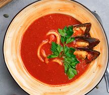 Похлёбка из морепродуктов Качукко