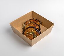 Баклажаны, жаренные с чесноком