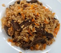 Плов с говядиной