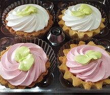 Пирожное песочное корзиночка Советская