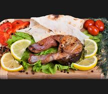 Сом на углях