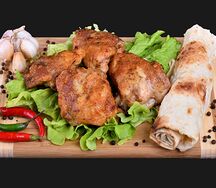 Шашлык из куриных бедрышек