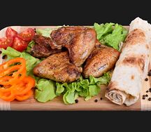 Шашлык из куриных крылышек