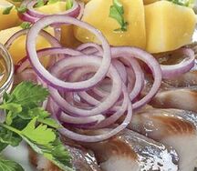 Сельдь с картофелем