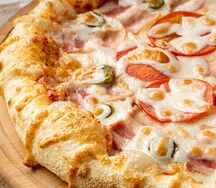 Мини-пицца с беконом