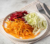 Салат овощной Светофор