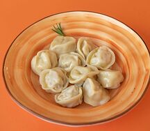 Пельмени куриные отварные