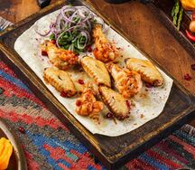 Шашлык из куриных крылышек