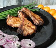 Шашлык из края свинины