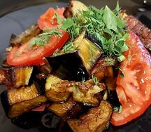 Салат из баклажанов