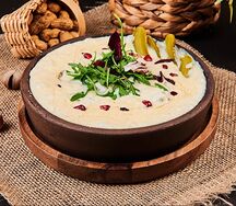 Печень куриная в сырно-сливочном соусе