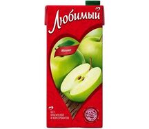 Сок Любимый яблочный