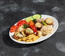 Шампиньоны под сыром