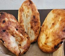 Лепешка-мини из печи на дровах