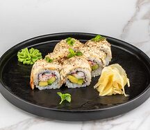 С крабом, угрем и трюфельным вкусом