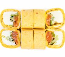 Тортилья с лососем