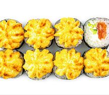 Запеченный с лососем