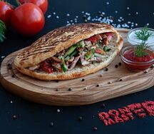 Донер в булочке