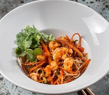 Удон с  морепродуктами