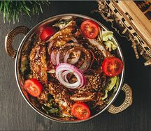 Салат с индейкой Терияки