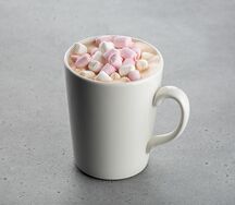 Какао с зефирками