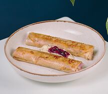 Блинчики с ягодами