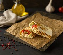 Шаурма Стандарт с сочным куриным шашлыком