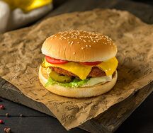 Бургер Gimza Grill с куриной котлетой