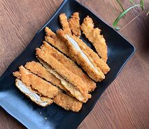 Куриная отбивная в сухарях со специями