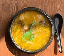 Суп с лапшой и пельменями