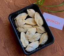 Пельмени китайские с уткой и курицей
