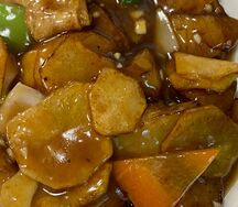 Китайское карри с говядиной и картофелем