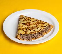 Блин с мясом