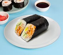 Кимпаб с копченой курицей