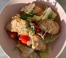 Салат с индейкой 