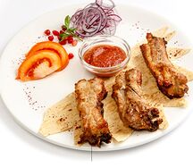 Шашлык из свинины (ребрышки)