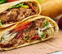 Шаурма Деликатесная уточка по-гречески