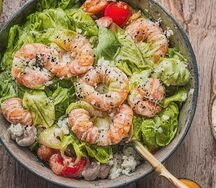 Цезарь с тигровой креветкой Pizza business