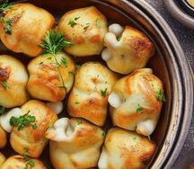 Пельмешки фри по-гречески острые