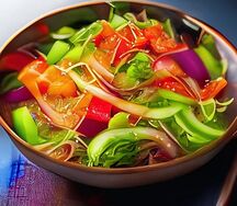 Салат по-гречески Ян-Ши