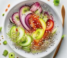 Салат по-гречески Свежий микс