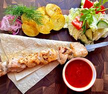 Ланч с курицей