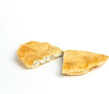 Чебурек с творогом и зеленью