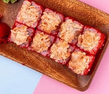 Ролл Калифорния спайси с лососем