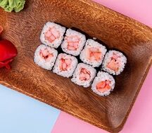 Маки-ролл с креветкой