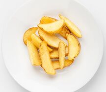Запеченный картофель с зеленью