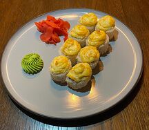 Запеченный цыпленок чиз